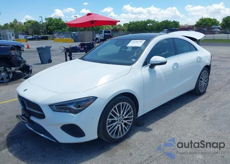 2025 Mercedes-Benz Cla 250 из США, поврежденный, VIN W1K5J4GB4SN522417